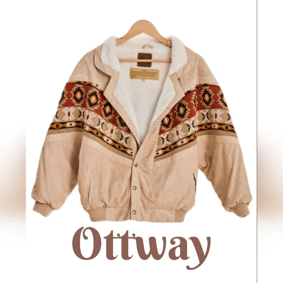 Tan and Brown Women's Jacket - Picture 1 of 16